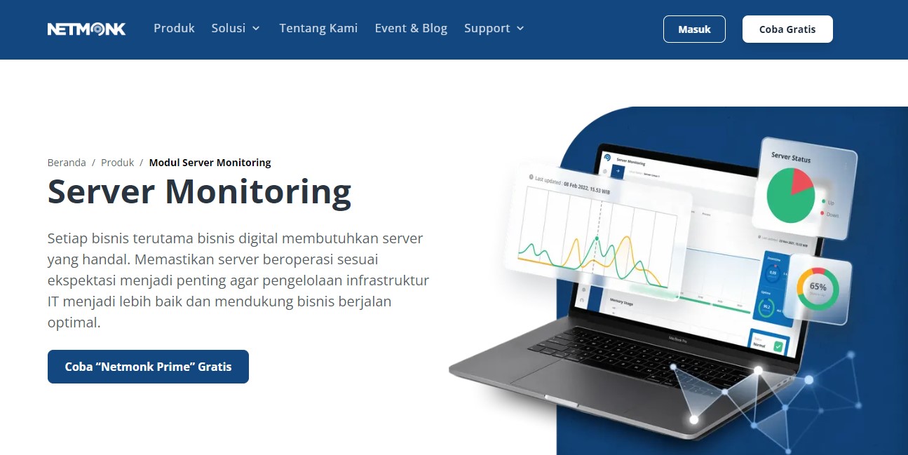 Tool Monitoring Server Linux Netmonk Dan Seluk Beluknya | NetMonk