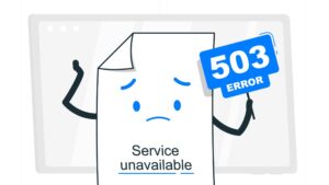 Tips to Prevent Error 503 with Web/API Monitoring
